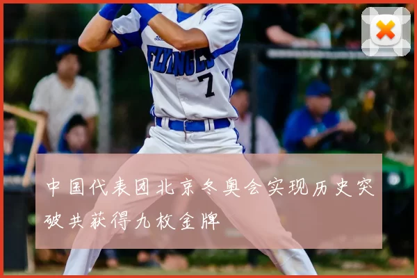 中国代表团北京冬奥会实现历史突破共获得九枚金牌