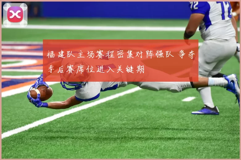 福建队主场赛程密集对阵强队 争夺季后赛席位进入关键期