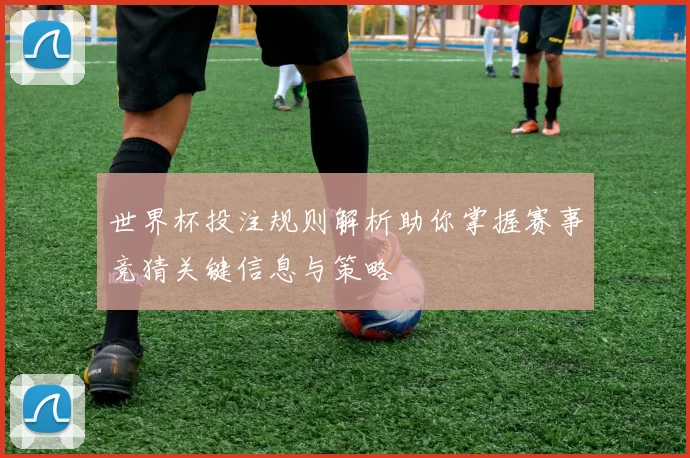 世界杯投注规则解析助你掌握赛事竞猜关键信息与策略